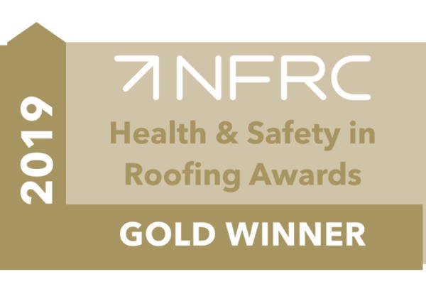NFRC Gold Safety in Roofing Award 2019