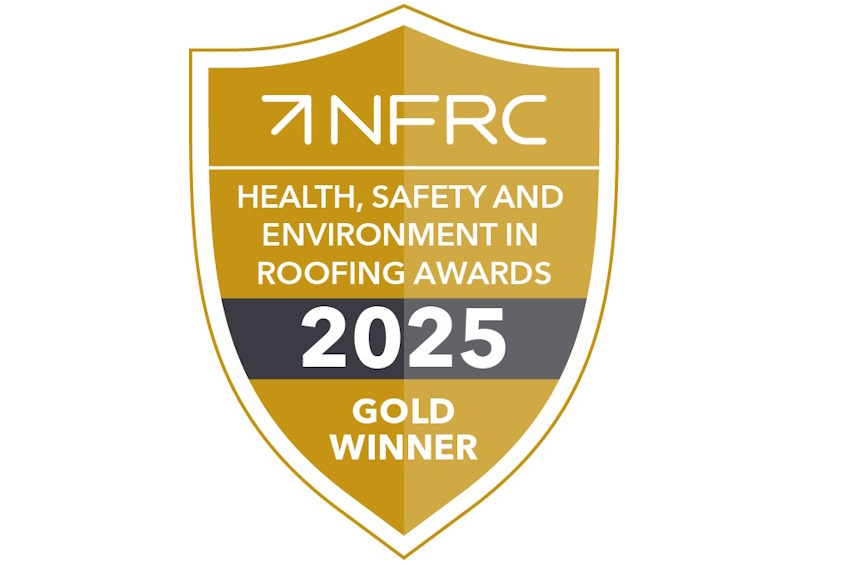 NFRC Gold Safety in Roofing Award 2025