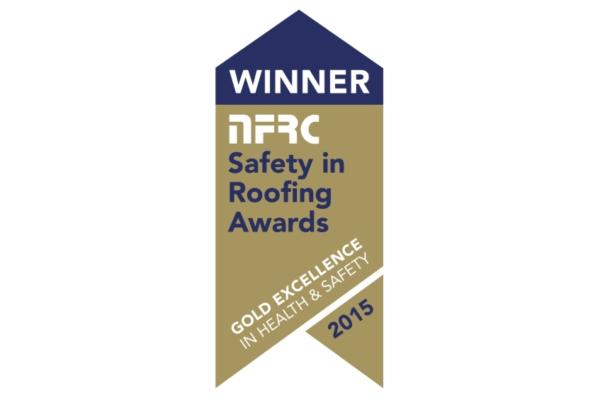NFRC Gold Safety in Roofing Award 2015