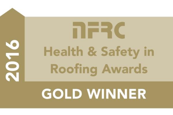 NFRC Gold Safety in Roofing Award 2016