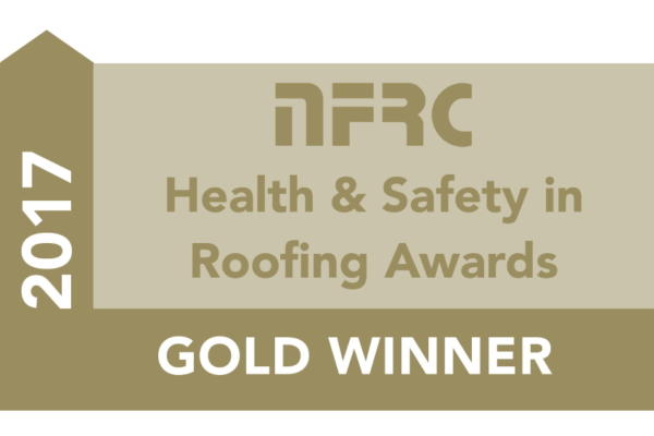 NFRC Gold Safety in Roofing Award 2017